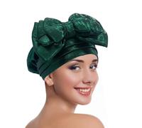 NJYFG Women's African Auto Gele ASO Oke Women's Turban Cap