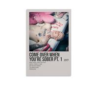 NJZUSA Come Over When You're Sober, PtWall Decor Canvas Office Art Painting Print Home Living Room Bedroom Decor ArtworkUnframe-style12x18inch(30x45cm)