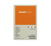 NJZUSA Frank Ocean“s Channel Orange AlbumWall Decor Canvas Office Art Painting Print Home Living Room Bedroom Decor ArtworkUnframe-style16x24inch(40x60cm)