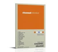 NJZUSA Frank Ocean“s Channel Orange AlbumWall Decor Canvas Office Art Painting Print Home Living Room Bedroom Decor ArtworkFrame-style16x24inch(40x60cm)