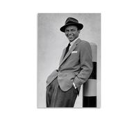 NJZUSA Frank SinatraWall Decor Canvas Office Art Painting Print Home Living Room Bedroom Decor ArtworkUnframe-style20x30inch(50x75cm)