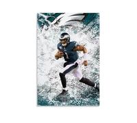 NJZUSA Jalen HurtsWall Decor Canvas Office Art Painting Print Home Living Room Bedroom Decor ArtworkUnframe-style20x30inch(50x75cm)