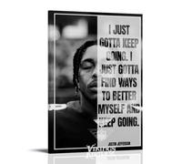 NJZUSA Justin JeffersonWall Decor Canvas Office Art Painting Print Home Living Room Bedroom Decor ArtworkFrame-style24x36inch(60x90cm)