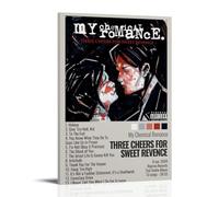 NJZUSA My Chemical Romance Three Cheers for Sweet RevengeWall Decor Canvas Office Art Painting Print Home Living Room Bedroom Decor ArtworkFrame-style16x24inch(40x60cm)