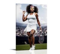 NJZUSA Serena WilliamsWall Decor Canvas Office Art Painting Print Home Living Room Bedroom Decor ArtworkFrame-style08x12inch(20x30cm)