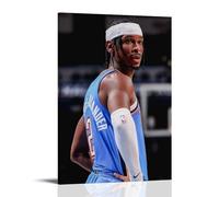 NJZUSA Shai Gilgeous-AlexanderWall Decor Canvas Office Art Painting Print Home Living Room Bedroom Decor ArtworkFrame-style16x24inch(40x60cm)