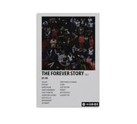 NJZUSA The Forever Story JID AlbumWall Decor Canvas Office Art Painting Print Home Living Room Bedroom Decor ArtworkUnframe-style16x24inch(40x60cm)