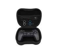 NK Controller Pack for PS4/PS3/PC/Mobile Wireless - Wireless Controller, 2-Shock, 6 Axis, Touch Panel, Headphone Input, Charging Cable, 8 x Joystick Grips, Controller Case - Black