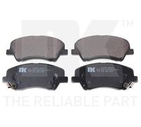 Disc Brake Pad Set Front Without Accessories Fits Kia Rio Stonic NK 223469