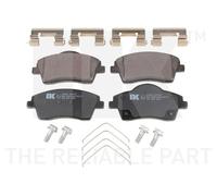 Brake Pad Set For Disc Front Braking System Direct Fit Fits Volvo XC40 NK 224836