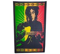NK GLOBAL Decorative Wall Hanging Bob Marley Tapestry Printed Cotton Fabric Portrait Poster Indian Meditation, Yoga, Picnic Mat