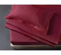 NK HOME ENNEKAPPA1876 COLOR BED SET WITH DOUBLE DUVET COVER Queen-size bed Red Scarlet
