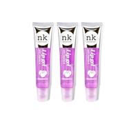 NK lip gloss gel 15ml Vitamin E, Shiny, Nourishes, Lip gel (Blueberry, Pack Of 3)