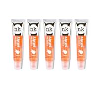 NK lip gloss gel 15ml Vitamin E, Shiny, Nourishes, Lip gel (Peach, Pack Of 5)