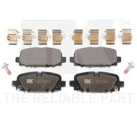 Brake Pad Set For Disc Rear Braking System Fits Jeep Compass NK 229341
