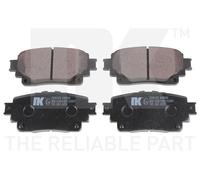 NK Rear Brake Pad Set for Lexus NX450h 2.5 E-Four A25A-FXS 2021-Present New