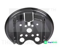 NK REAR LEFT RIGHT BRAKE DISC SPLASH GUARD 233704 FOR PEUGEOT