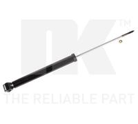 2x Shock Absorbers (Pair) fits MITSUBISHI COLT Mk6 1.3 Rear 04 to 12 Damper NK