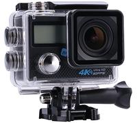 NK TUNNEL - Underwater Action Cam 4K Ultra HD Sports Camera, 16MP, WiFi - HDMI, Waterproof Case, 170º Wide Angle, Ultra-Advanced Sensor Toshiba, 900mAh (Dual Screen) (15 Multiple Accessories)