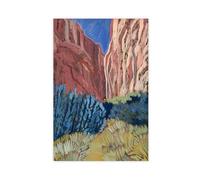 NKALFGH Big Bend National Park Canvas Poster Bedroom Decor Landscape Decor Gift 12x18inch(30x45cm)