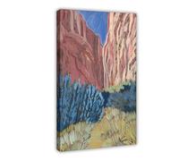 NKALFGH Big Bend National Park Canvas Poster Wall Art Print Picture Paintings 16x24inch(40x60cm)