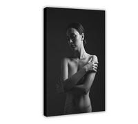 NKALFGH Intimate Nude Portrait Canvas Poster Wall Art Print Picture Paintings 24x36inch(60x90cm)