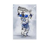 NKALFGH Jordan Binnington Canvas St. Louis Blues Canvas Poster Bedroom Decor Landscape Decor Gift 20x30inch(50x75cm)