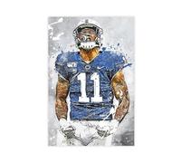 NKALFGH Micah Parsons Canvas Dallas Cowboys Canvas Poster Wall Art Print Picture Paintings 16x24inch(40x60cm)