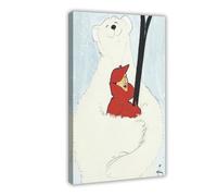 NKALFGH Vintage Vogue Fashion Print Canvas Poster Bedroom Decor Landscape Decor Gift 16x24inch(40x60cm)