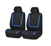 NKASJH Breathable Polyester Car Seat Covers for Benz C-Class 1993-2026, Protectors Interior Accessories Decoration Washable Durable Shield for Vehicle SUV Van Truck,Blue-4-piece set