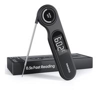 NKBIRD Instant Read Thermometer, Food Meat Thermometer, 0.5s Faster Reading