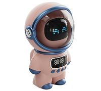 NKBSDKM Astronaut Smart Bluetooth Speaker New Digital Alarm Clock FM Radio Easy To Use B