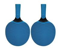 NKBSDKM Sports Goods Silicone Multi-Color Table Tennis Rackets Suitable for Beginners in Training and Competition Blue