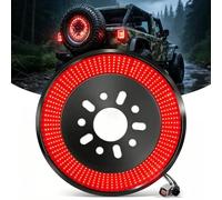 NKCELL POWER 6-Ring 504-LED Spare Tire Brake Light for Jeep Wrangler JK JKU