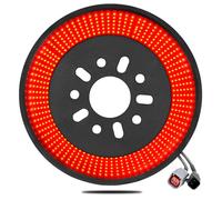 NKCELL POWER Spare Tire Brake LED Red Light for Jeep Wrangler JK/JKU/YJ/TJ 2007-2018, Plug-N-Play 405pcs Red LED Wheel Light 3rd Brake Light Rear Tail Stop Light Wrangler JK Accessories