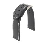 NKCVEZBW 18mm 19mm 20mm 22mm Sailcloth Straps Compatible with Omega Compatible with Blancpain Compatible with Divers Watches Men Nylon Quick Release Watch Band(Black wh line 1,18mm)