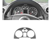 NKCVEZBW Carbon Fiber Compatible With TT 8N 2001-2006 Dashboard Cover Instrument Panel Trim Sticker Interior Accessories