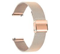 NKCVEZBW Compatible With 20/22mm Universal Milanese Watchband Quick Release Watch Band Mesh Stainless Steel Strap Wrist Belt Bracelet(Rose gold,22mm)