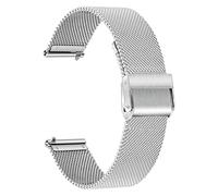 NKCVEZBW Compatible With 20/22mm Universal Milanese Watchband Quick Release Watch Band Mesh Stainless Steel Strap Wrist Belt Bracelet(Silver,20mm)