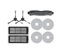 NKCVEZBW Compatible With Bot L20 Ultra / X20 Pro Robot Vacuum Cleaner Accessories Parts, Main Side Brush, Cover, Filter, Mop Rag Optional(Parts Pack 1)