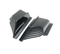 NKCVEZBW Compatible With Carbon Front Side Spoiler Pneumatic Fairing Side Wing Cover Compatible With Honda ADV150 ADV 150 2019-2023 2022 2021 Motorcycle Accessories(Carbon look)