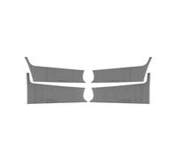 NKCVEZBW Interior Accessories Carbon Fiber Car Inner Side Door Panel Cover Trim Compatible With Toyota RAV4 2006-2012