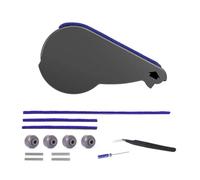 NKCVEZBW Roller Brush Side Cover+Soft Plush Strips+Front Roller & Axle Accessories Compatible With V6 V7 V8 V10 V11 Vacuum Cleaner Tool