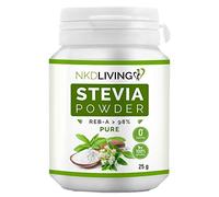 NKD Living 100% Pure Stevia Powder, Reb-A 98% (25g)
