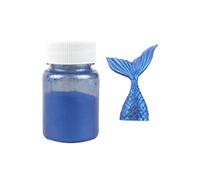 NKDD 15g Edible Flash Glitter Golden Silver Powder for Decorating Fondant Cake Baking Edible Flash Glitter Blue