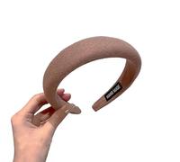 NKGWQ12*11cm2pcs Knitted Wool Headband For Women To Wash Their Faces In Autumn And Winter With High Head Hairpin For Going Out For Exercise