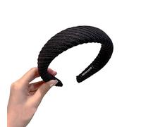 NKGWQ12*11cm2pcs Knitted Wool Headband For Women To Wash Their Faces In Autumn And Winter With High Head Hairpin For Going Out For Exercise