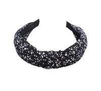 NKGWQ13*16cm2-4pcs Cross Knotted Headband Headdress Fashion Simple Printed Ladies Headband Fresh Floral Hair Accessories Face Wash Non-slip Headband