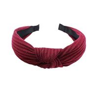NKGWQ16*13cm2-4pcs Headdress Fabric Knitted Headband With Wide Borders And Cross-face Wash Hairpin Headband Simple Hair Pressing Headband Hair Accessories