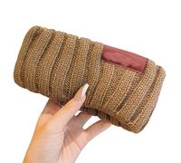 NKGWQ18*8.5cm1-2pcs Letter Knitted Wool Headband For Women To Wear Outside In Autumn And Winter Headband Street Scarf Suitable For Women's Makeup Yoga And Running